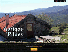 Tablet Screenshot of abrigosdepitoes.com